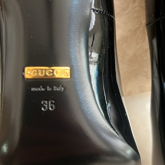 GUCCI brand new!!! Patent pump. - Picture 7 of 10